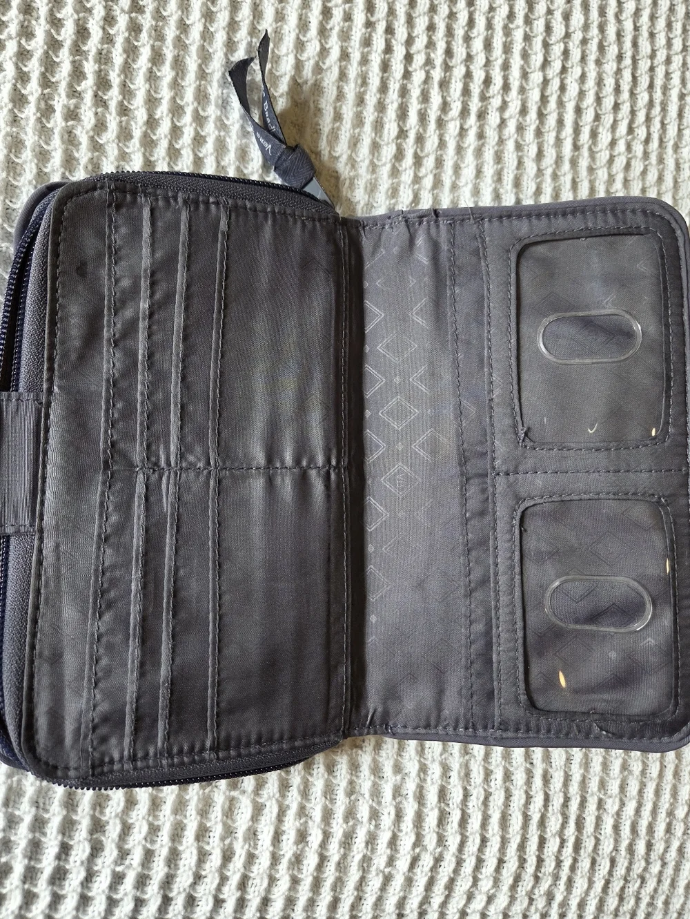 Vera Bradley Wallet In Grey
